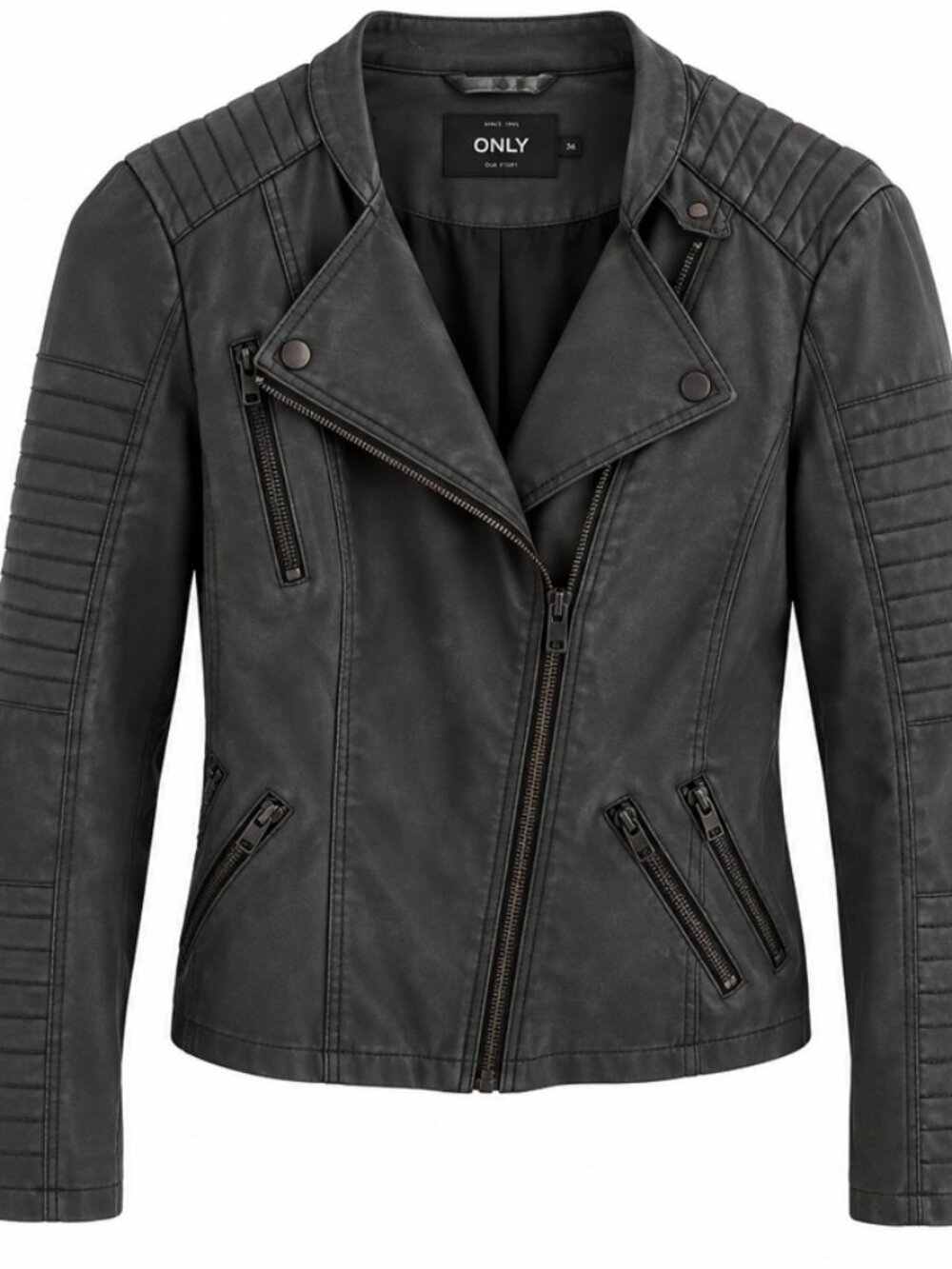 Women's ONLY Faux Leather Jacket – Size XS